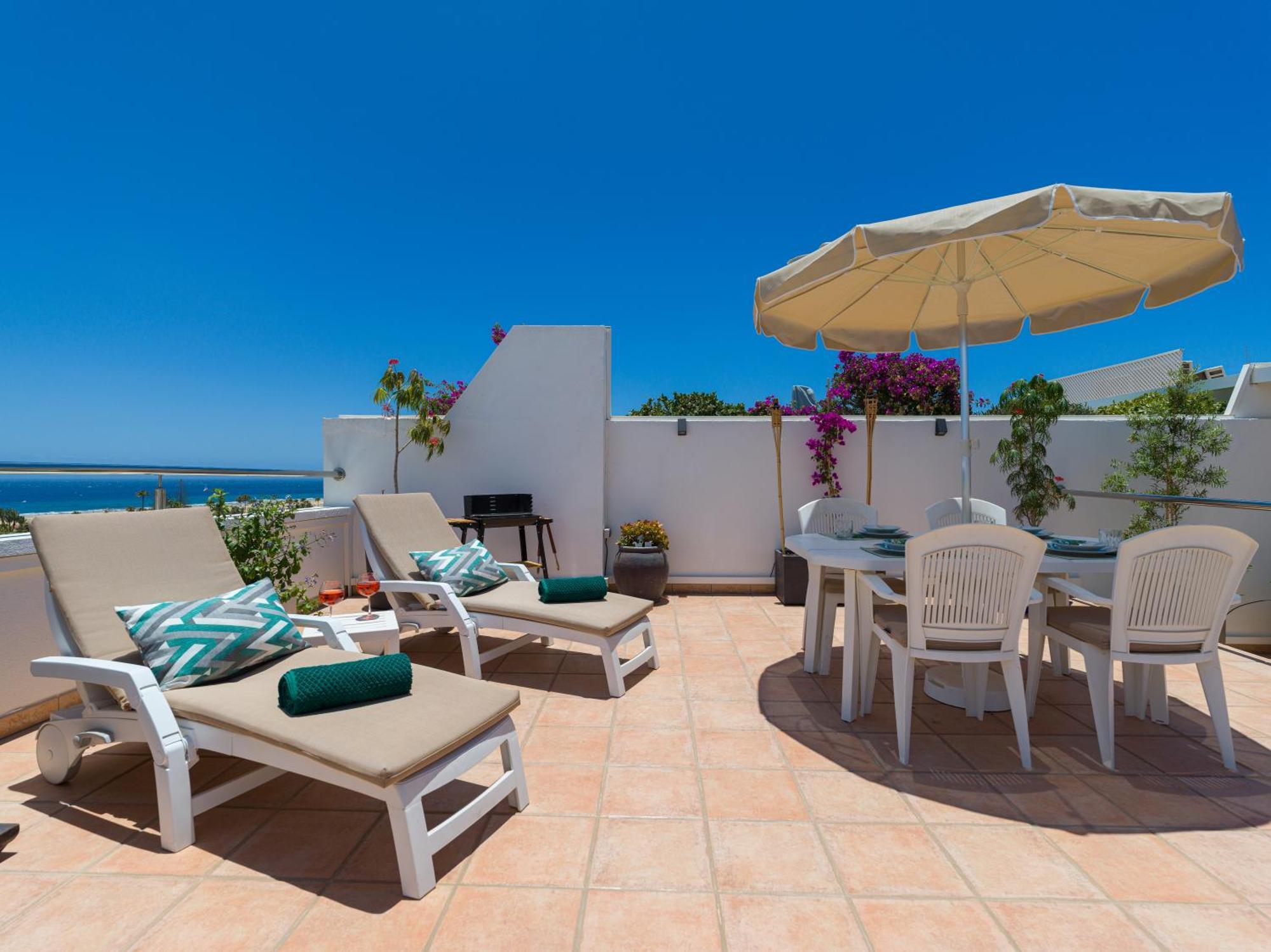 Casa Lex I Ocean & Sunrise Panorama I Steps From Dunes And Beach I Private 50 Sqm Terrace I Pool Maspalomas  Esterno foto